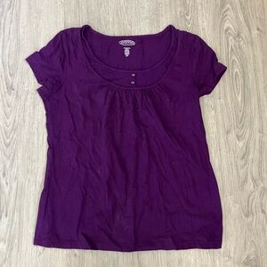 2/$20 Northern Reflections Deep Purple Blouse